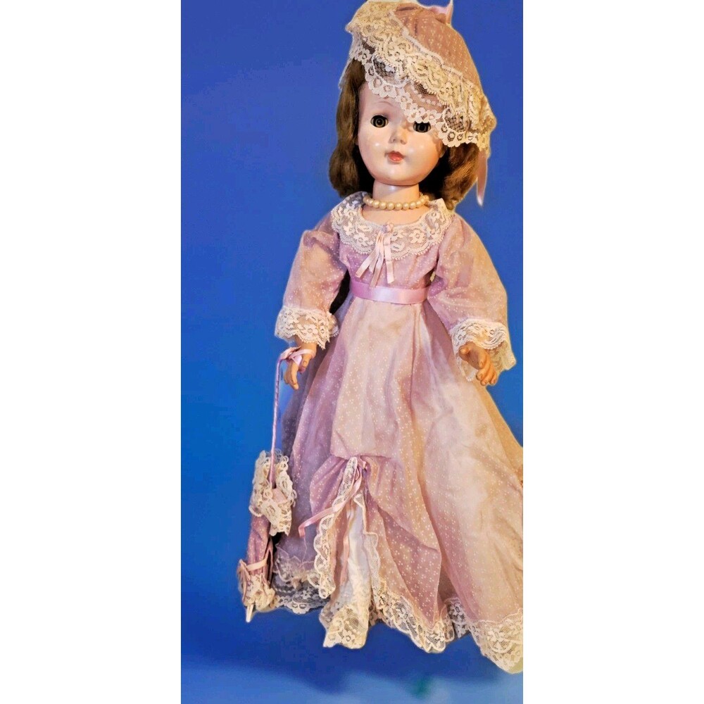 AMERICAN CHARACTER 24" DOLL Jointed WALKER Sweet Sue? CUSTOM OUTFIT 1950s